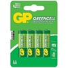 Baterie GP AA Greencell 1,5 V 4 Ks