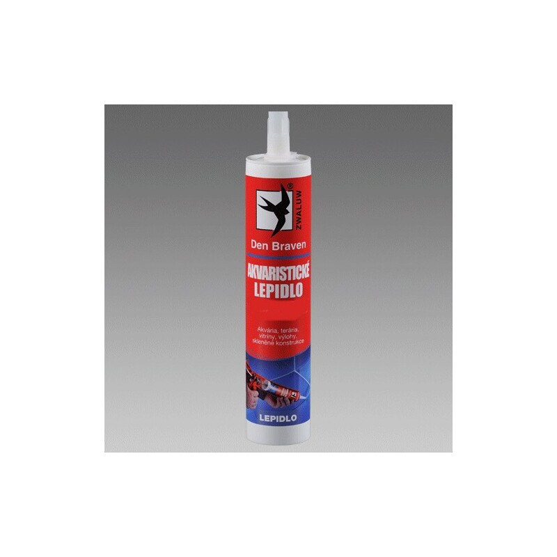 Lepidlo na dekorace černé silikonové 280 ml