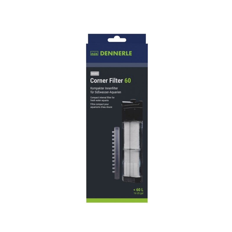 DENNERLE Vnitřní filtr Nano Corner Filter 60