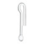 DOOA Stream Pipe V-2 13 mm, H 20 cm