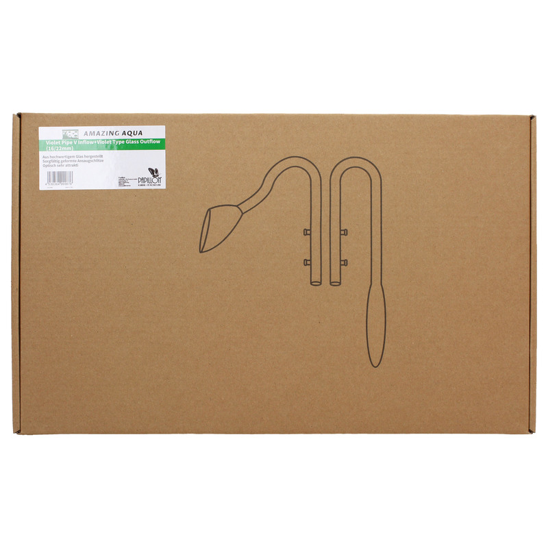 Amazing Aqua Skleněný SET Lily Pipes Violet 12 mm