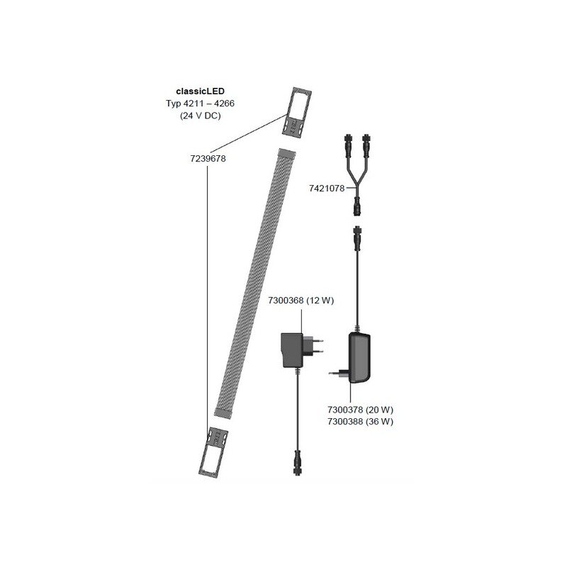 EHEIM classicLED plants 640 - 725 mm