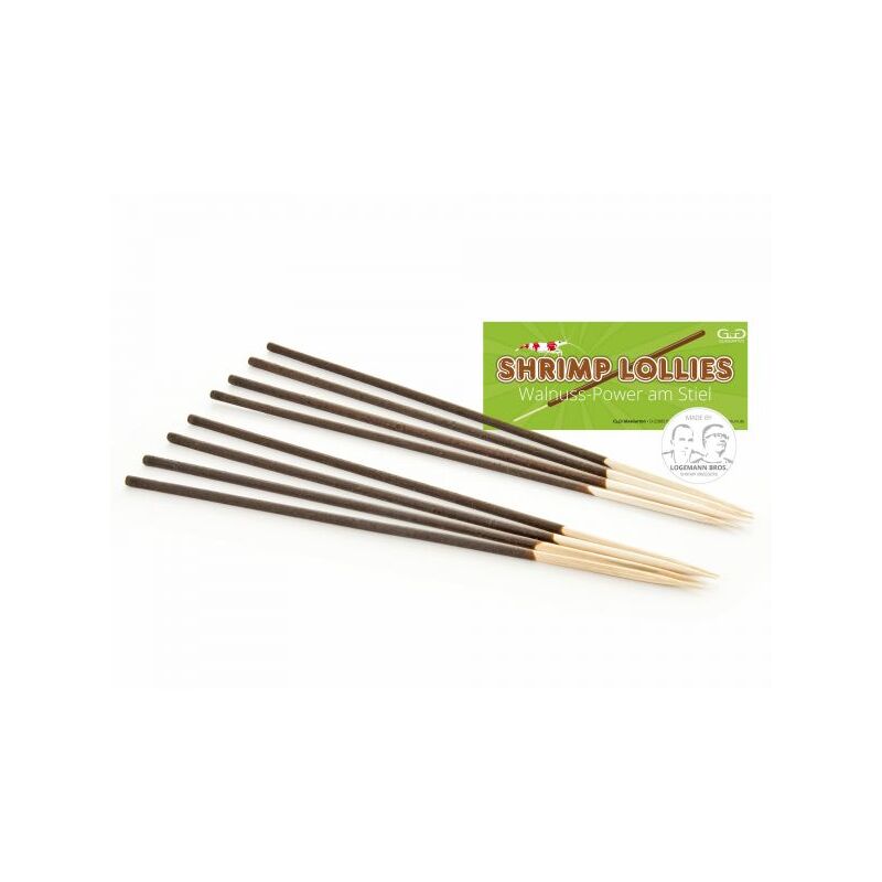 GlasGarten – Shrimp Lollies – Vlašský ořech tyčinky 8 ks