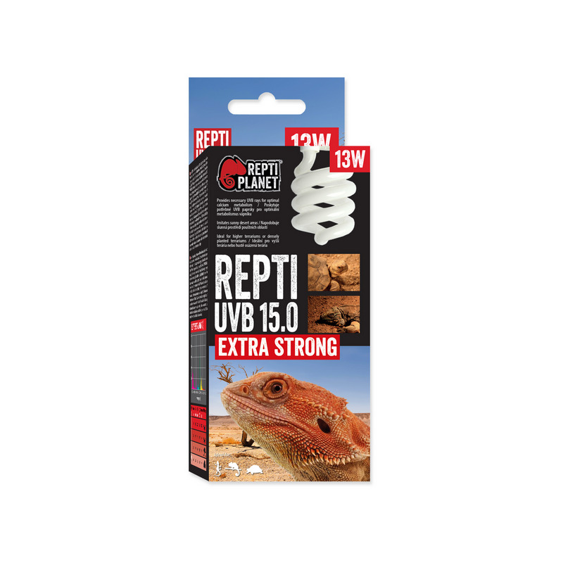 Žárovka REPTI PLANET Repti UVB 15.0 13 W