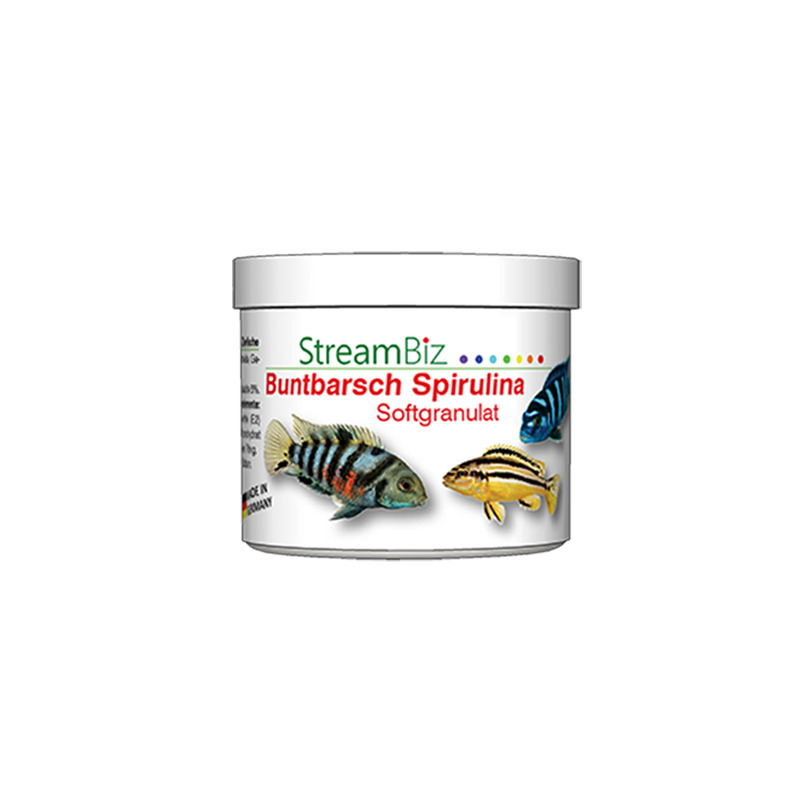 StreamBiz Cichlid Spirulina soft granulat 230 g