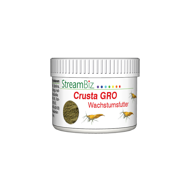 StreamBiz Crusta Gro pro rychlejší růst krevetek 40 g