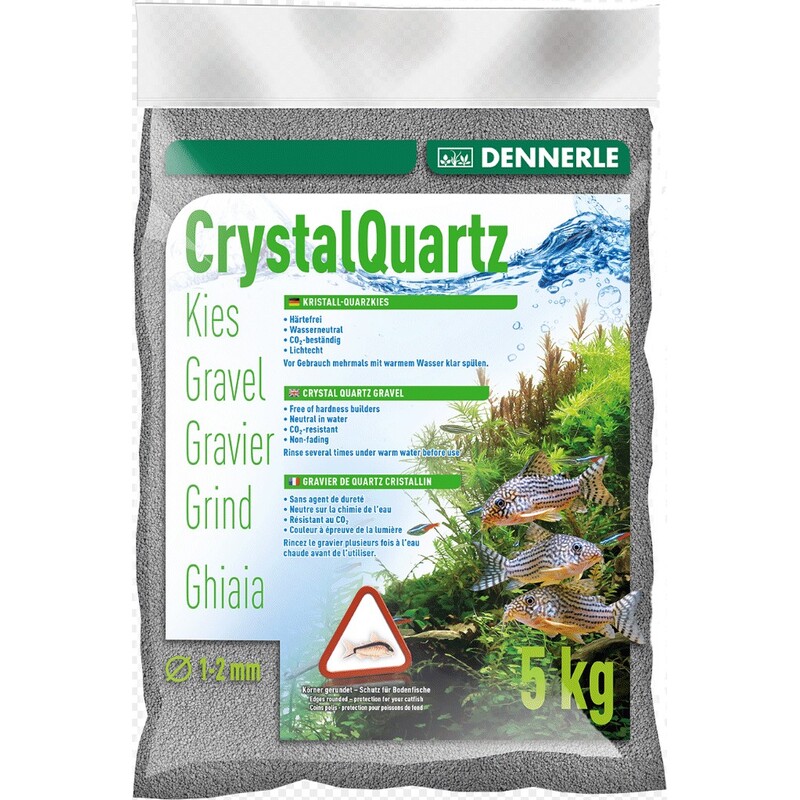 DENNERLE  Crystal-Quartz, šedý písek 5kg