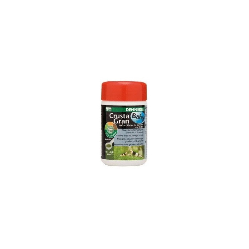 Nano CrustaGran Baby, Krmivo pro krevety 0,1-0,8 mm 100ml