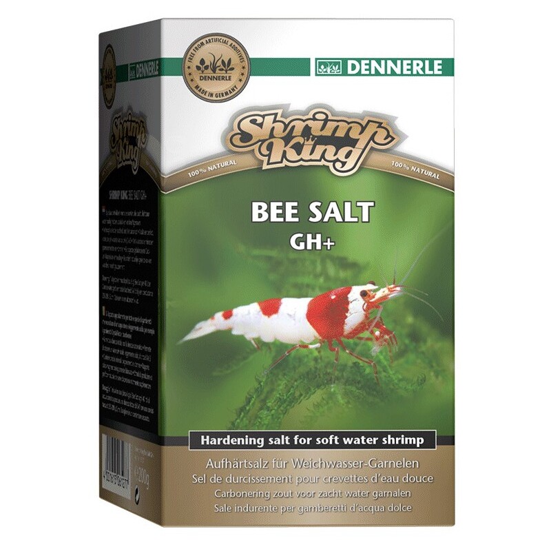 DENNERLE Minerální sůl Shrimp King Bee Salt GH+ 200 g