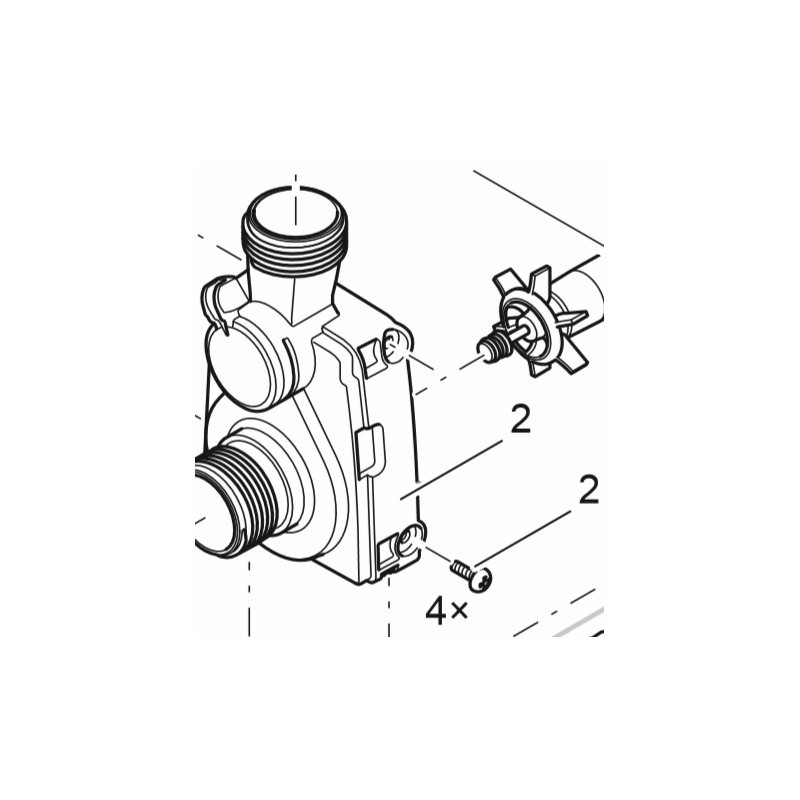 Oase Náhradní předfiltrační úchyt pro OptiMax 2000 - 5000