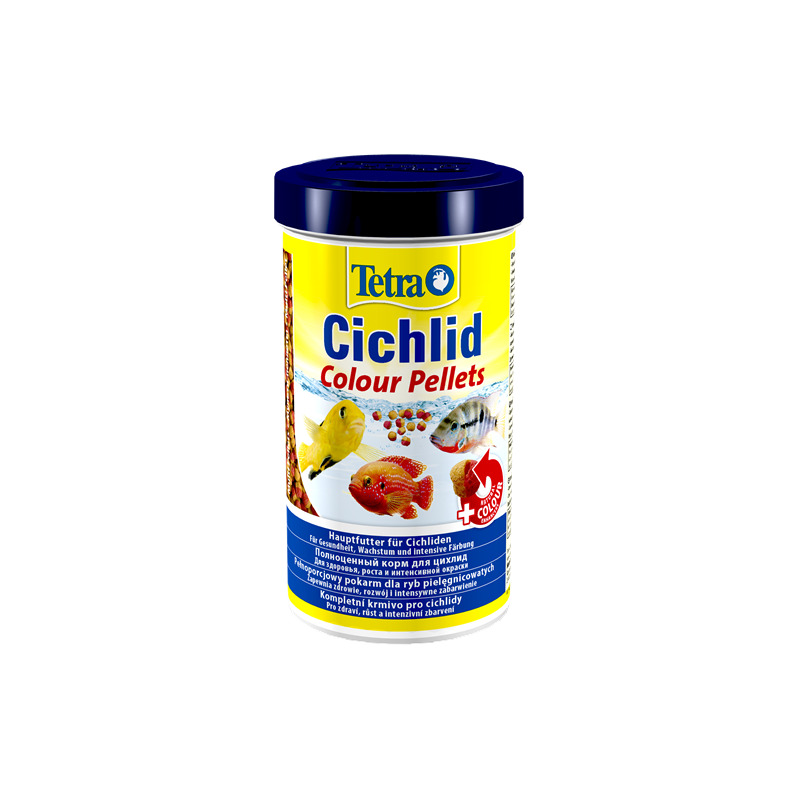 Tetra Cichlid Colour Pellets  500ml