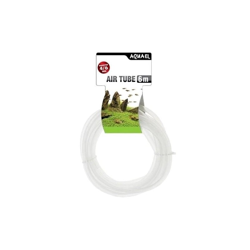 Aquael vzduchovací hadička 4/6mm -  6m