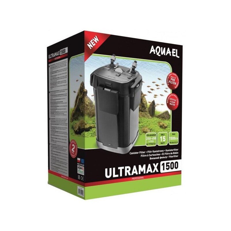 Akvarijní filtr Aquael Ultramax 1500