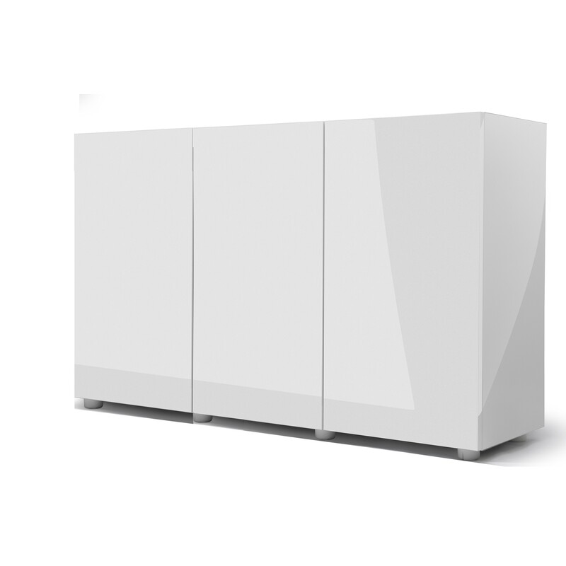 Skřínka AQUAEL pod akvária GLOSSY ST 120 bílá