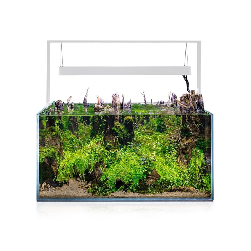Akvárium set AQUAEL UltraScape 90 bílé