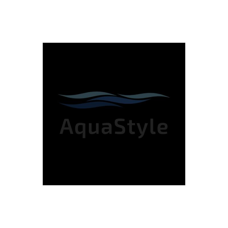 Aqua Style Samolepící matná černá tapeta 67,5 cm x 1 cm 