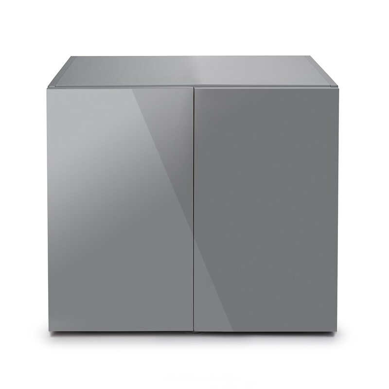 Skřínka AQUAEL pod akvária GLOSSY ST 80 šedá