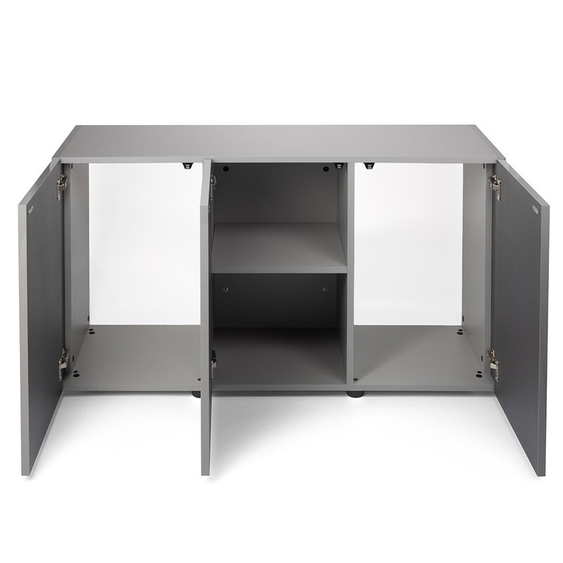 Skřínka AQUAEL pod akvária GLOSSY ST 150 šedá