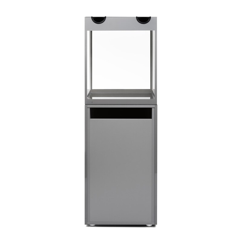 Skřínka AQUAEL pod akvária GLOSSY ST CUBE šedá