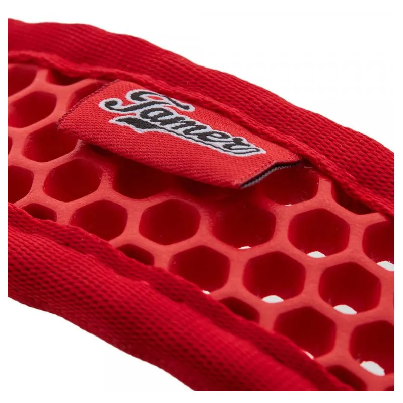 Tamer obojek Softy červený - šířka 3,8 cm, obvod krku 35-41 cm