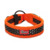 Tamer obojek Softy oranžovo-černý - šířka 3,8 cm, obvod krku 35-41 cm