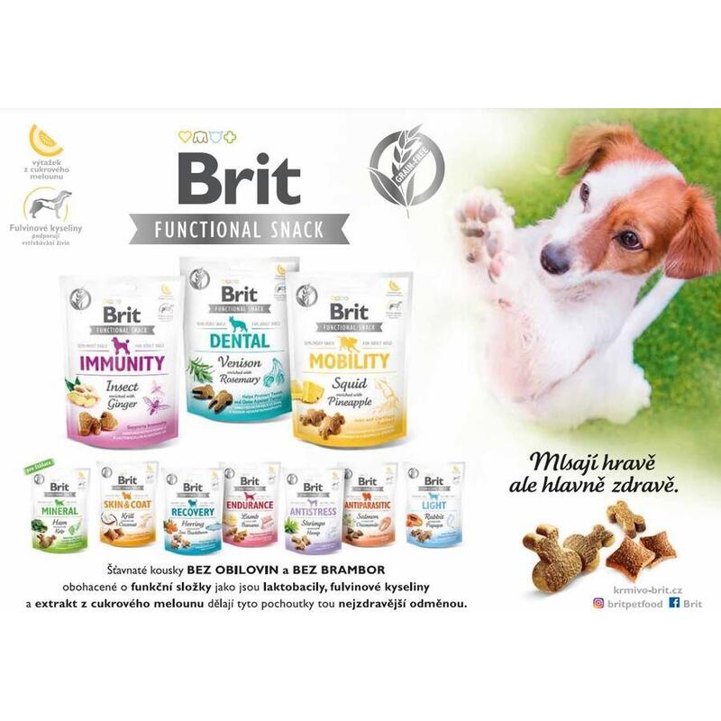 Brit Care Dog Functional Snack Antiparasitic Salmon 150 g