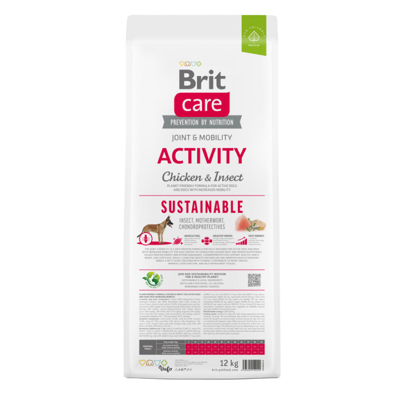 Brit Care Dog Sustainable Activity 12 kg 