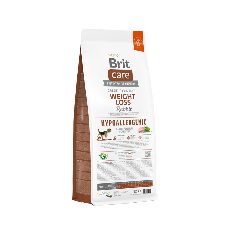 Brit Care Dog Hypoallergenic Weight Loss 12 kg