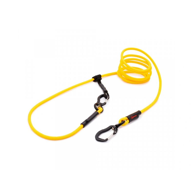 Tamer lanové vodítko Easy Long Twist - Mini, žluté, 3 m