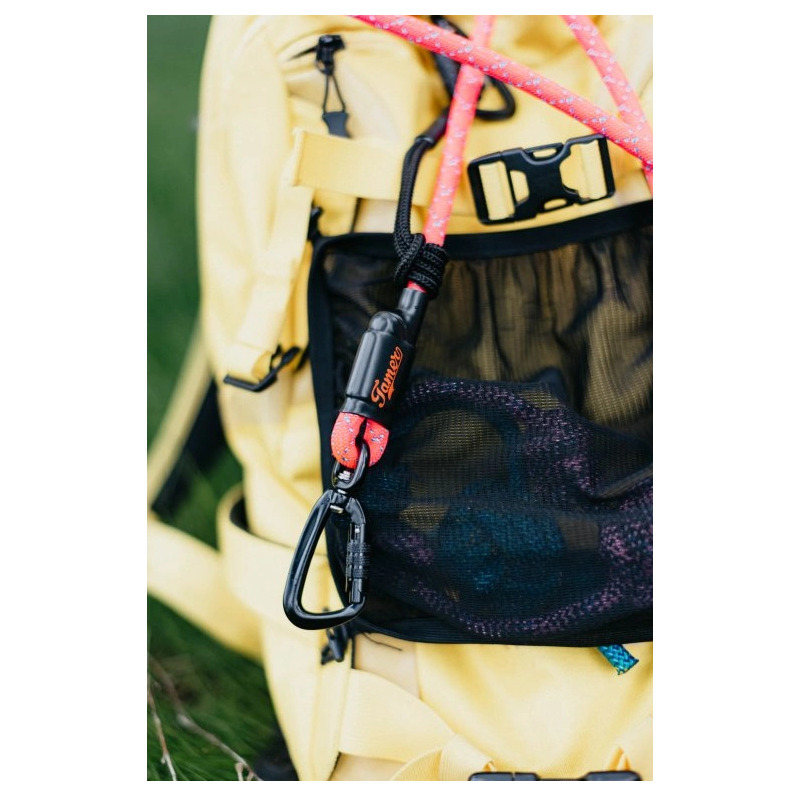 Tamer lanové vodítko Easy Long Twist - střední  pes, červené, 3 m