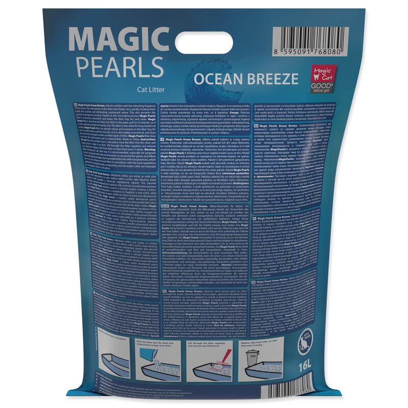 Magic Cat Magic Pearls Litter Ocean Breeze 16 l