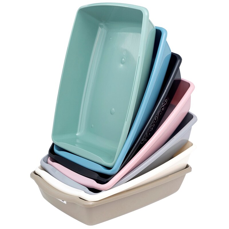 Comfy Box na stelivo - Cleo Classic Blue 52,5x38x14 cm