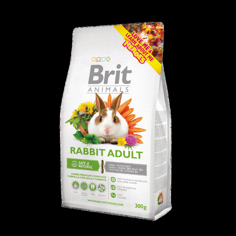 Brit Animals Rabbit Adult Complete 300 g 