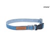 Amiplay Obojek Denim M 25 - 40 x 1,5 cm Modrá