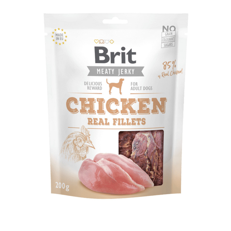 Brit Jerky Chicken Fillets 200 g