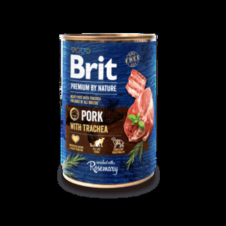 Brit Premium by Nature Pork with Trachea 400 g 
