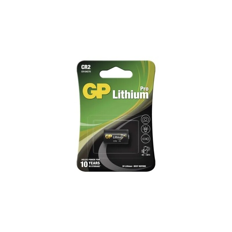 Baterie GP CR2 Lithium Pro 1 KS