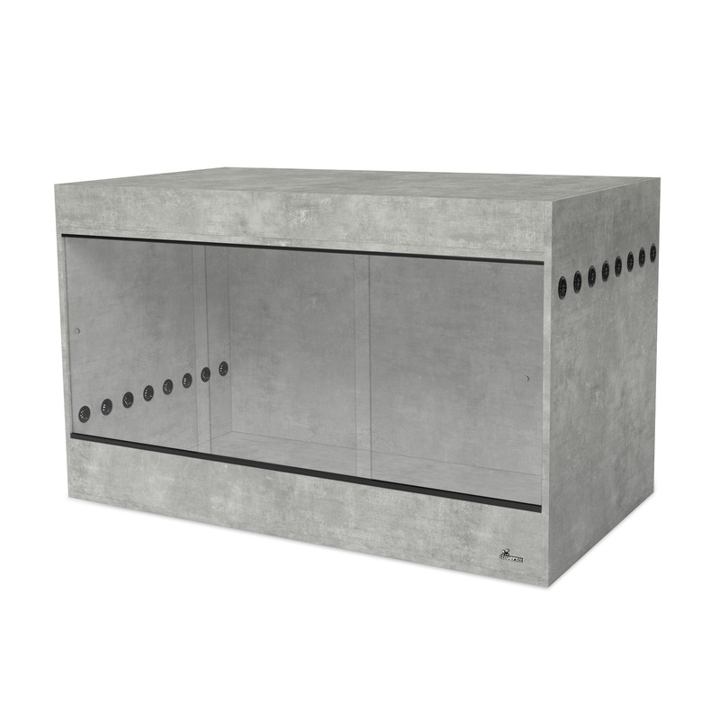 Diversa Dřevěné terárium s nástavcem 150 x 80 x 92 cm - Beton